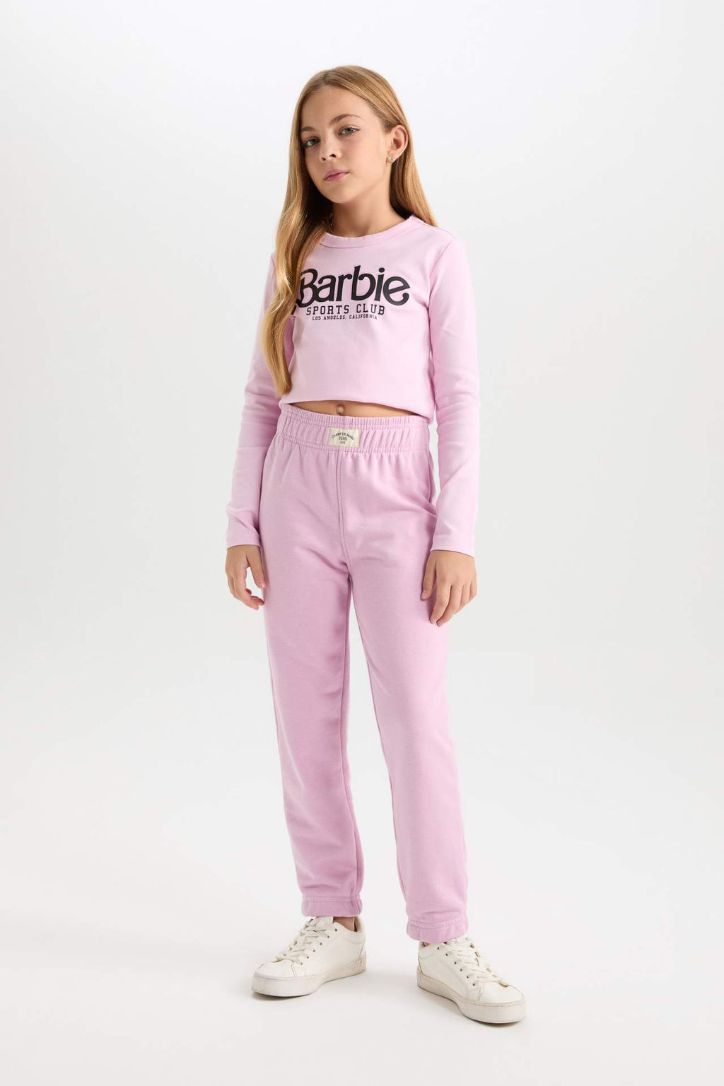 K?z Cocuk Beli Pacas? Lastikli Jogger Esofman Alt? - Defacto фото 2