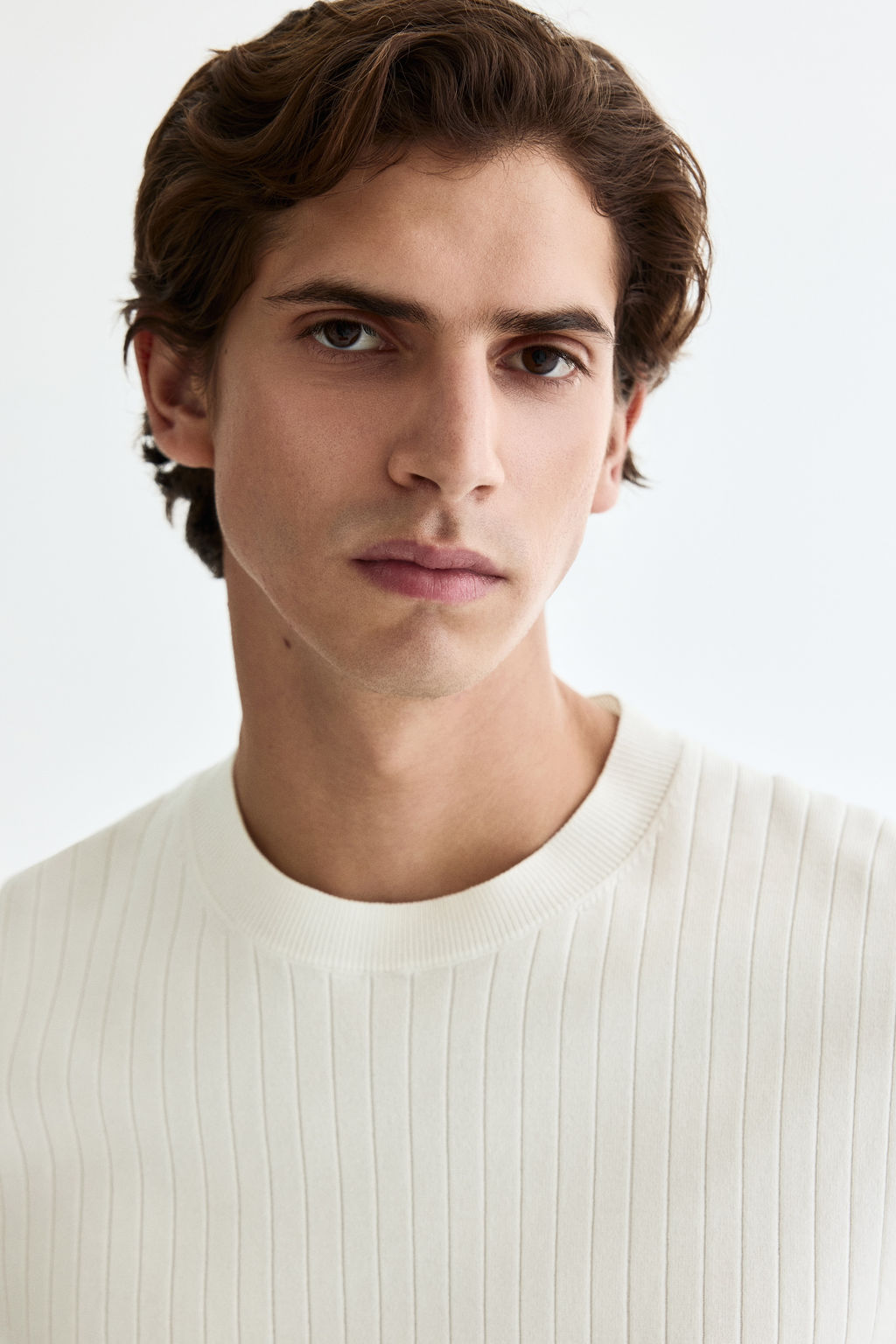Camiseta de punto Slim Fit - H&m фото 7