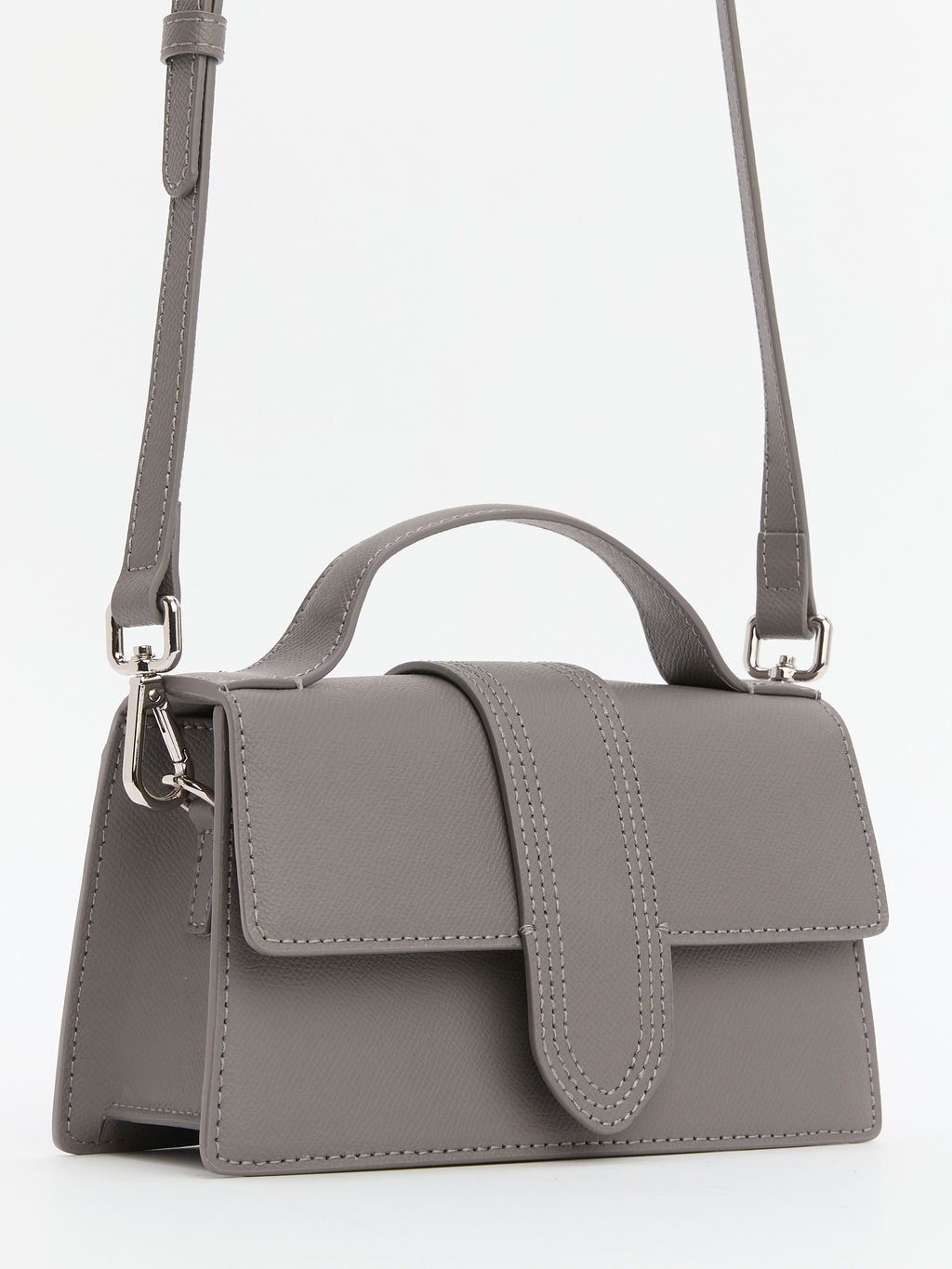 Женская сумка с ручками TENDANCE Артикул 4248249, серый  фото 2