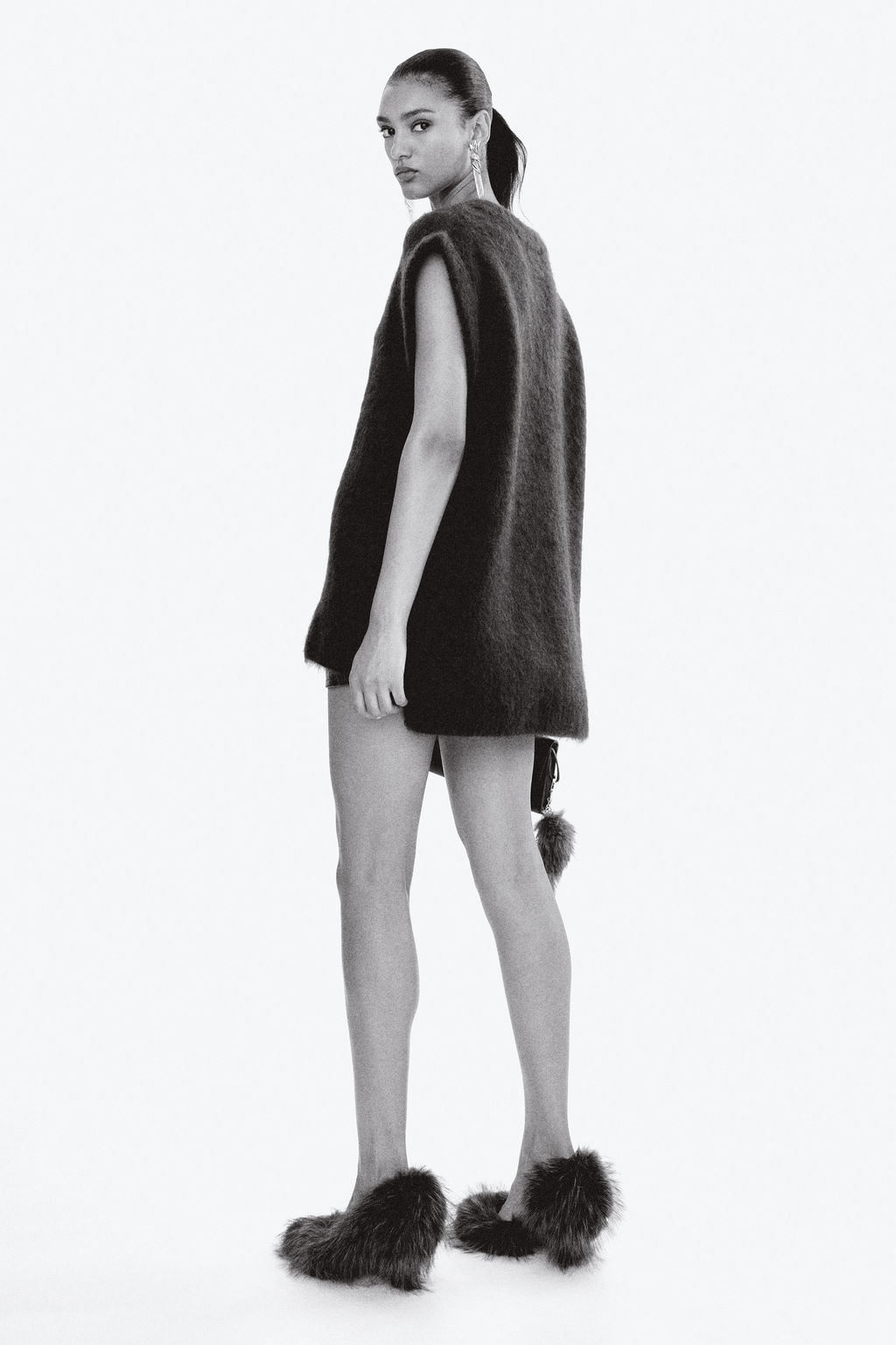 Su?ter sin mangas en mezcla de mohair - H&m фото 7