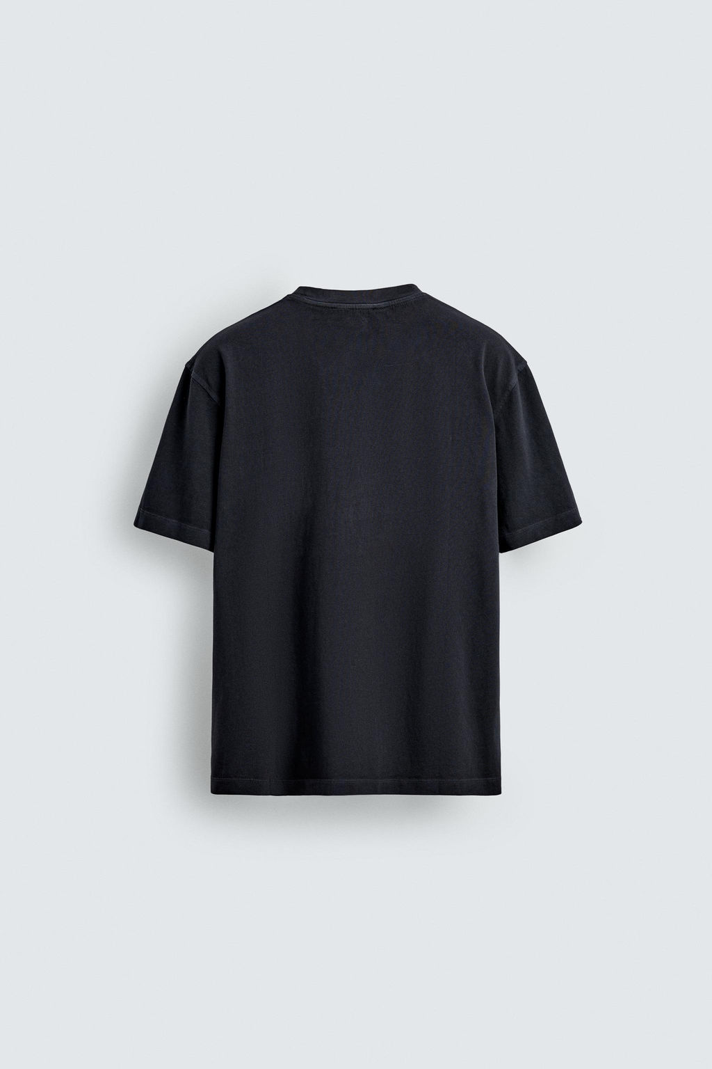 CAMISETA BOLSILLO AARON LEVINE X ZARA / Marino  фото 8