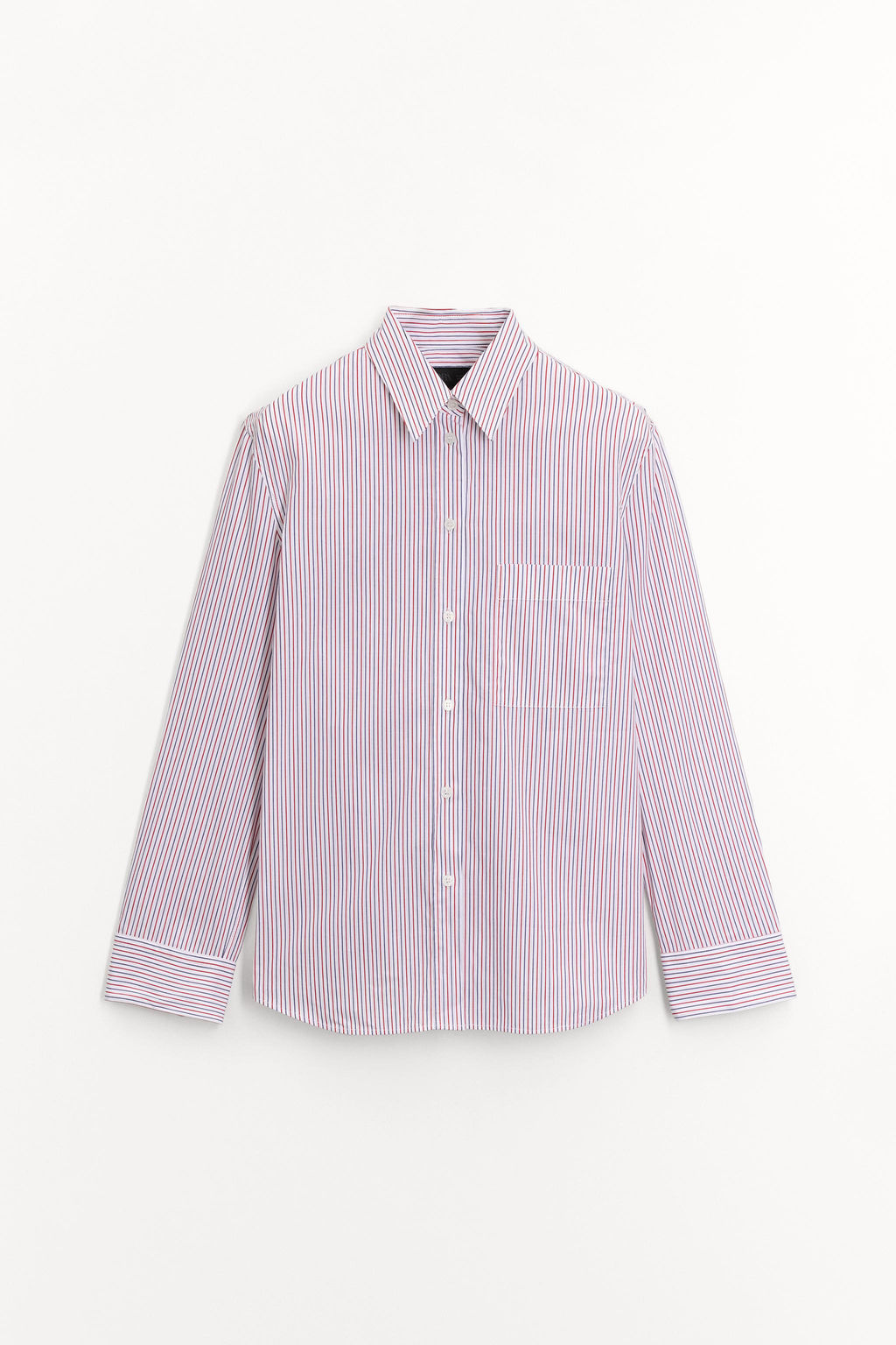 ZW COLLECTION STRIPED POPLIN SHIRT - Zara фото 17