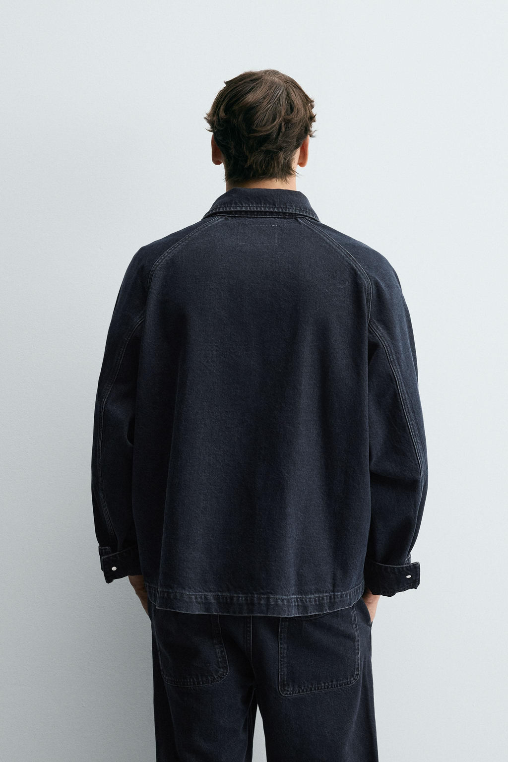 DENIM JACKET WITH POCKETS - Zara фото 3