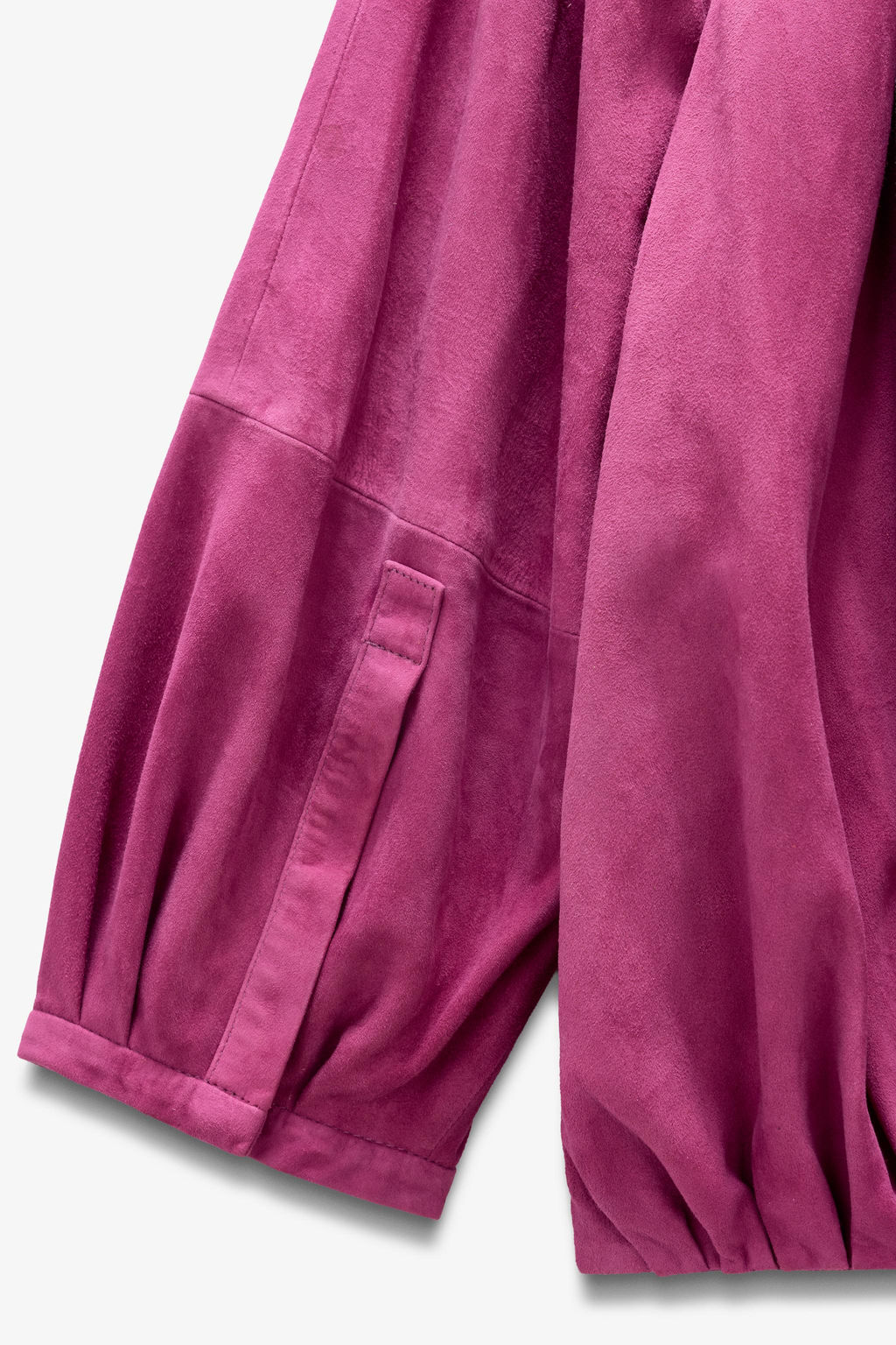 LIMITED EDITION SUEDE LEATHER TOP - Zara фото 7