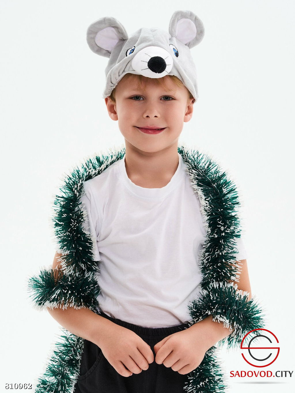 Шапка-маска "Мышка" для праздников