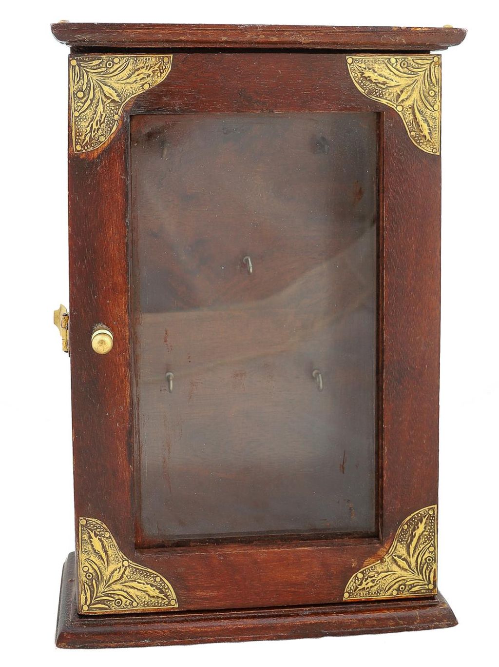 Ящик для ключей (дерево, антик) 18*7*25,5 № Пи136