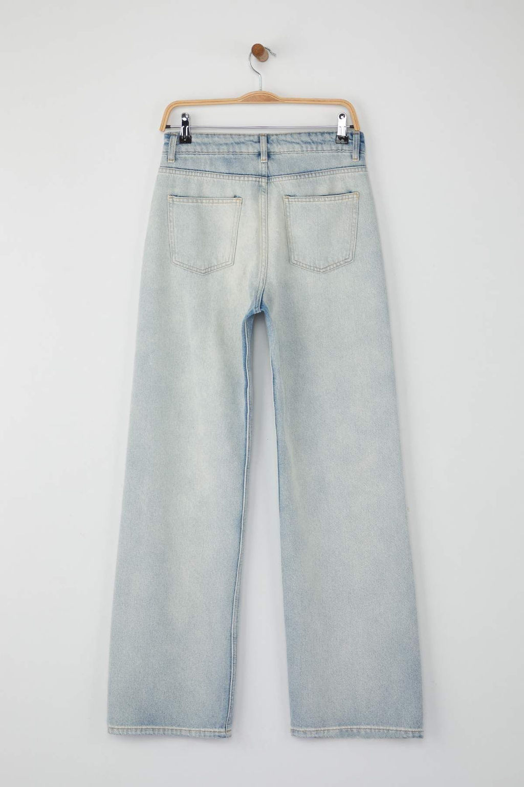 Mavi Vintage Y?kama Yuksek Bel Genis Paca Wide Leg Jeans TWOAW26JE00072 - Trendyolmilla фото 6