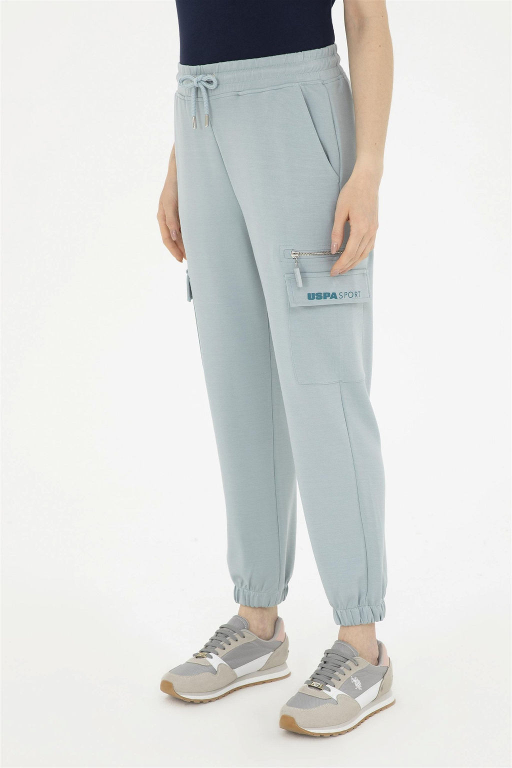 Женские спортивные штаны цвета морской волны Неожиданная скидка в корзине - U.s. polo assn фото 2