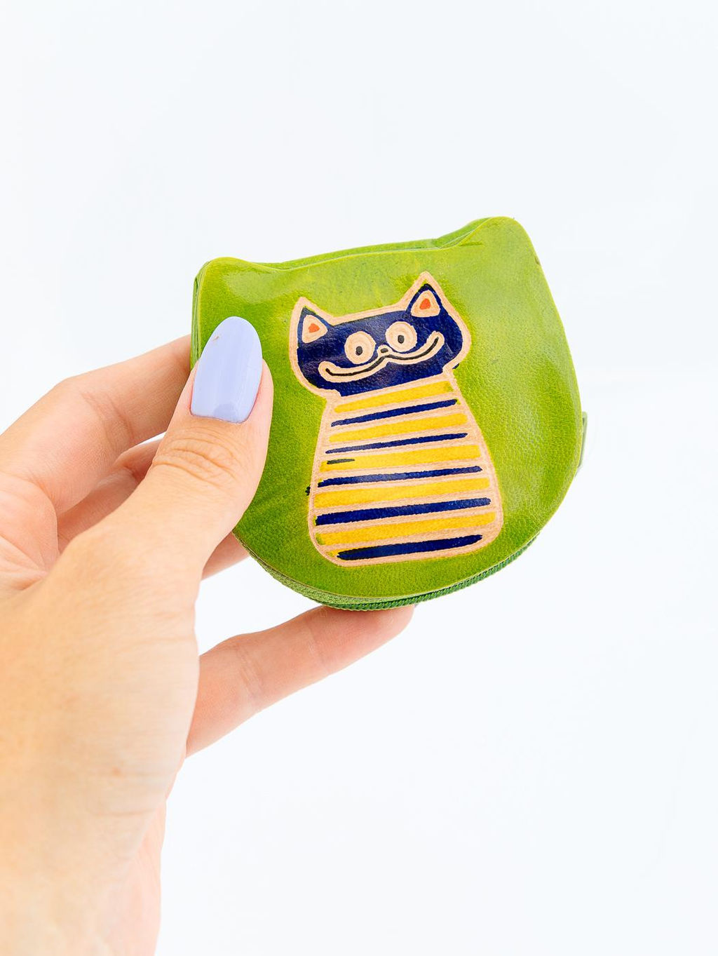 Кошелек под мелочь Котик №0198/8 6шт/уп - Ганг фото 6