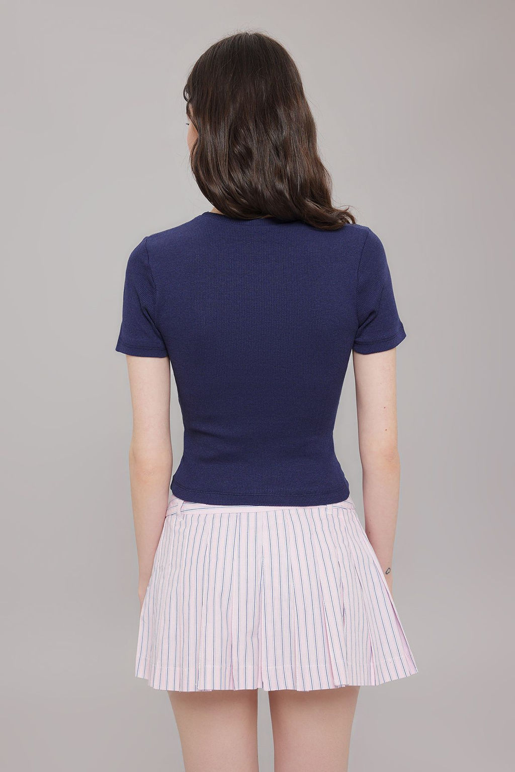 Ekru Slogan Nak?sl? Kontrast Biye Detayl? Regular Boy Fitilli Esnek Orme Bluz TWOSS25BZ00372 - Trendyolmilla фото 12