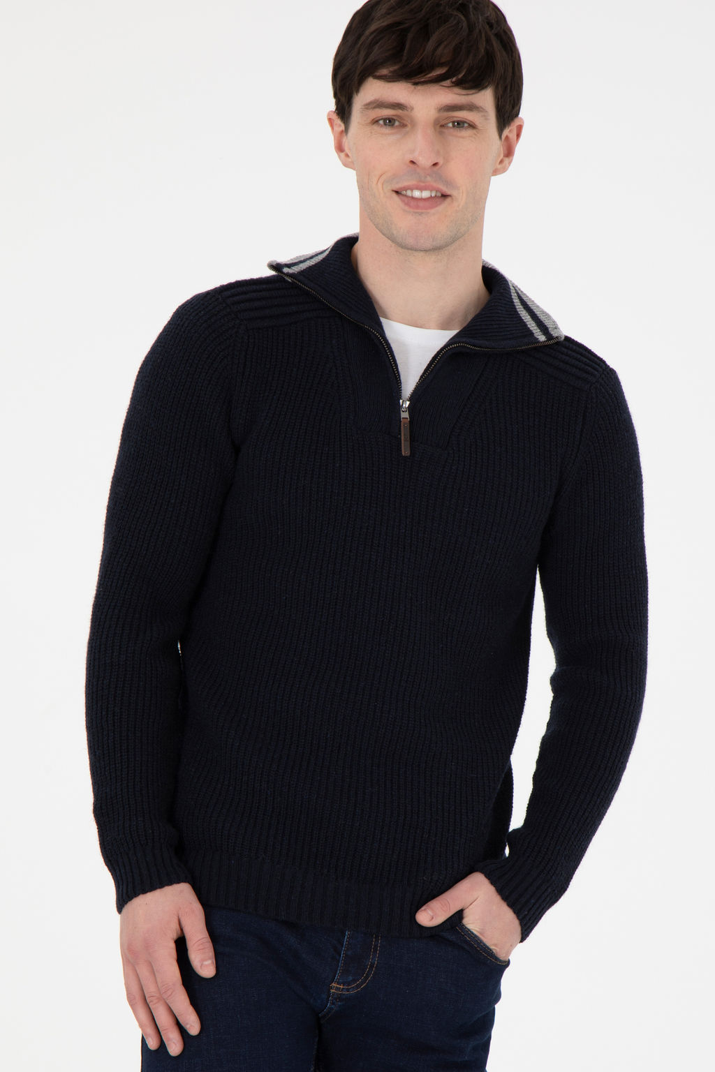 Erkek Lacivert Kazak - U.s. polo assn фото 10