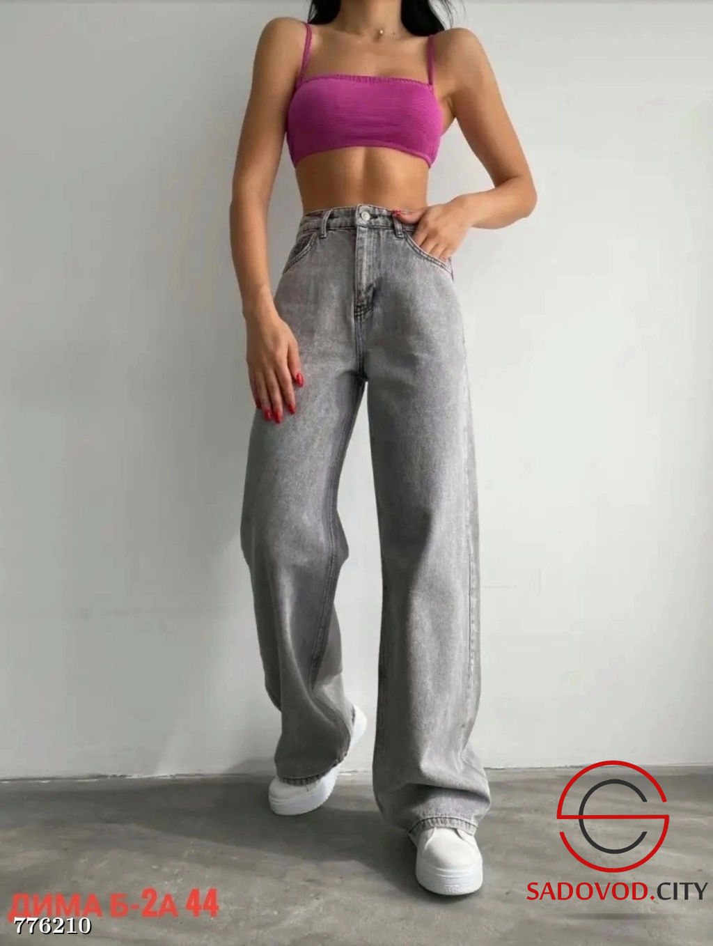 Джинсы женские палаццо - Bruno фото 2