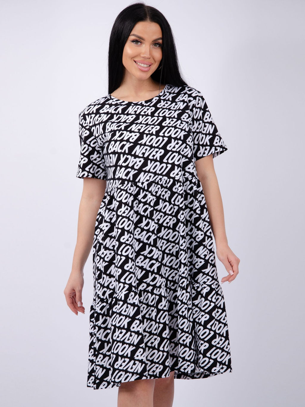 Платье "Касадея" неро, трикотаж