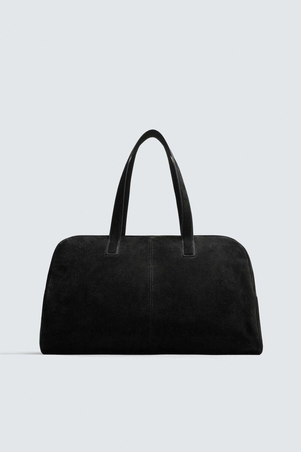 BOLSO DE VIAJE PIEL M / Negro - Zara фото 3