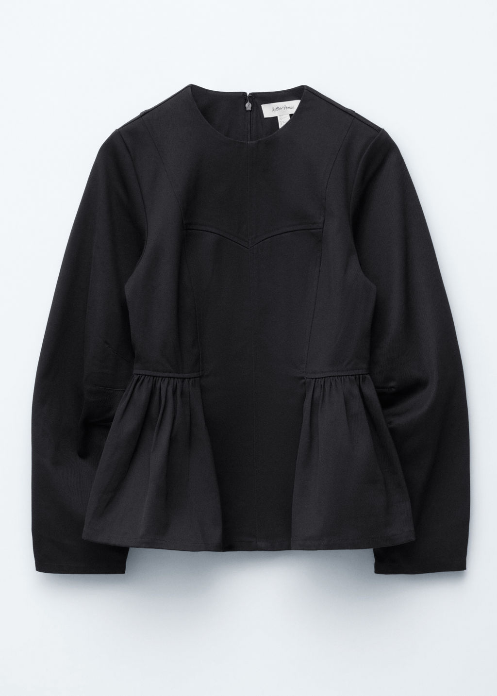 Top peplum de algod?n - H&m фото 2