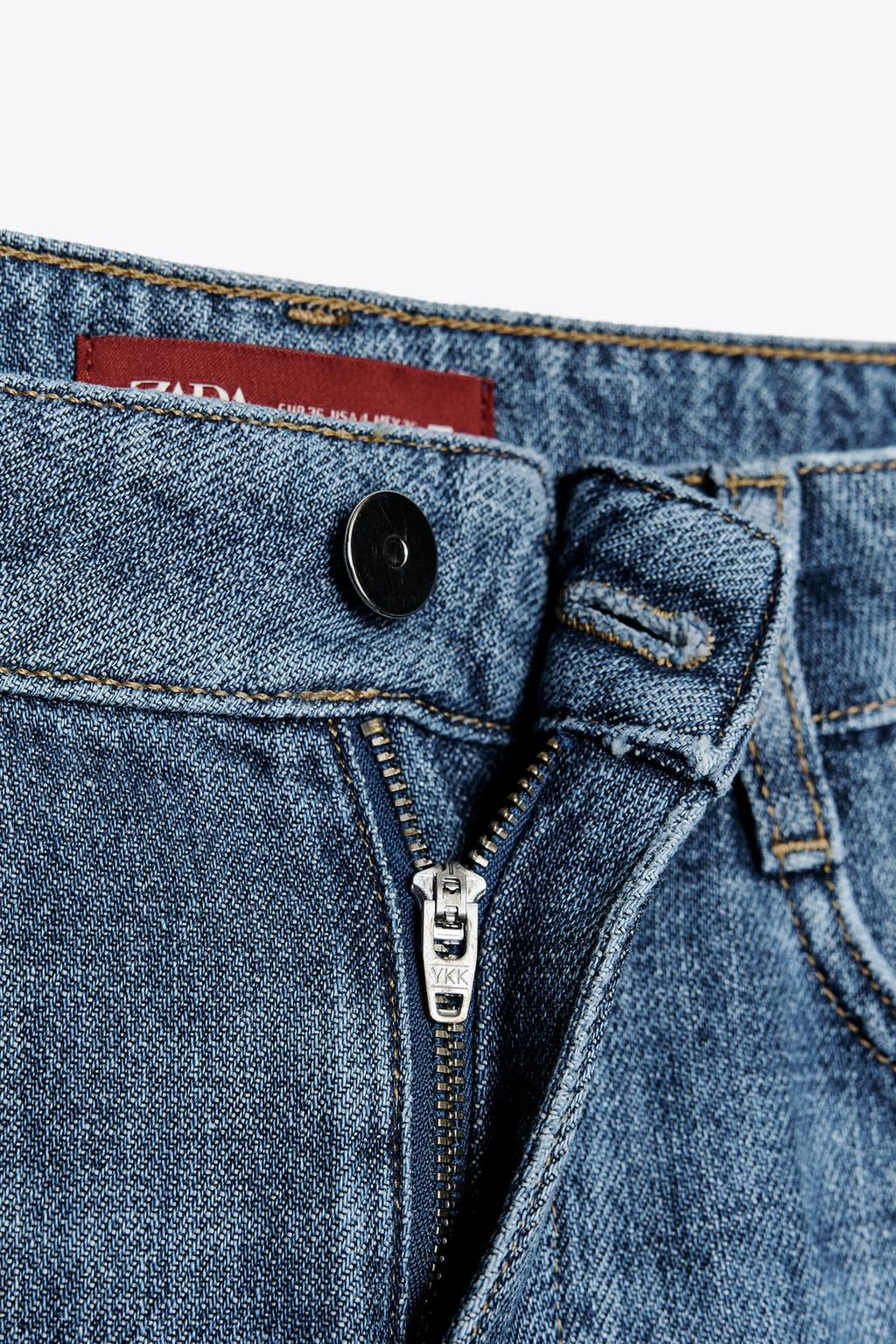 Z1975 HIGH-WAIST WIDE-LEG JEANS - Zara фото 4