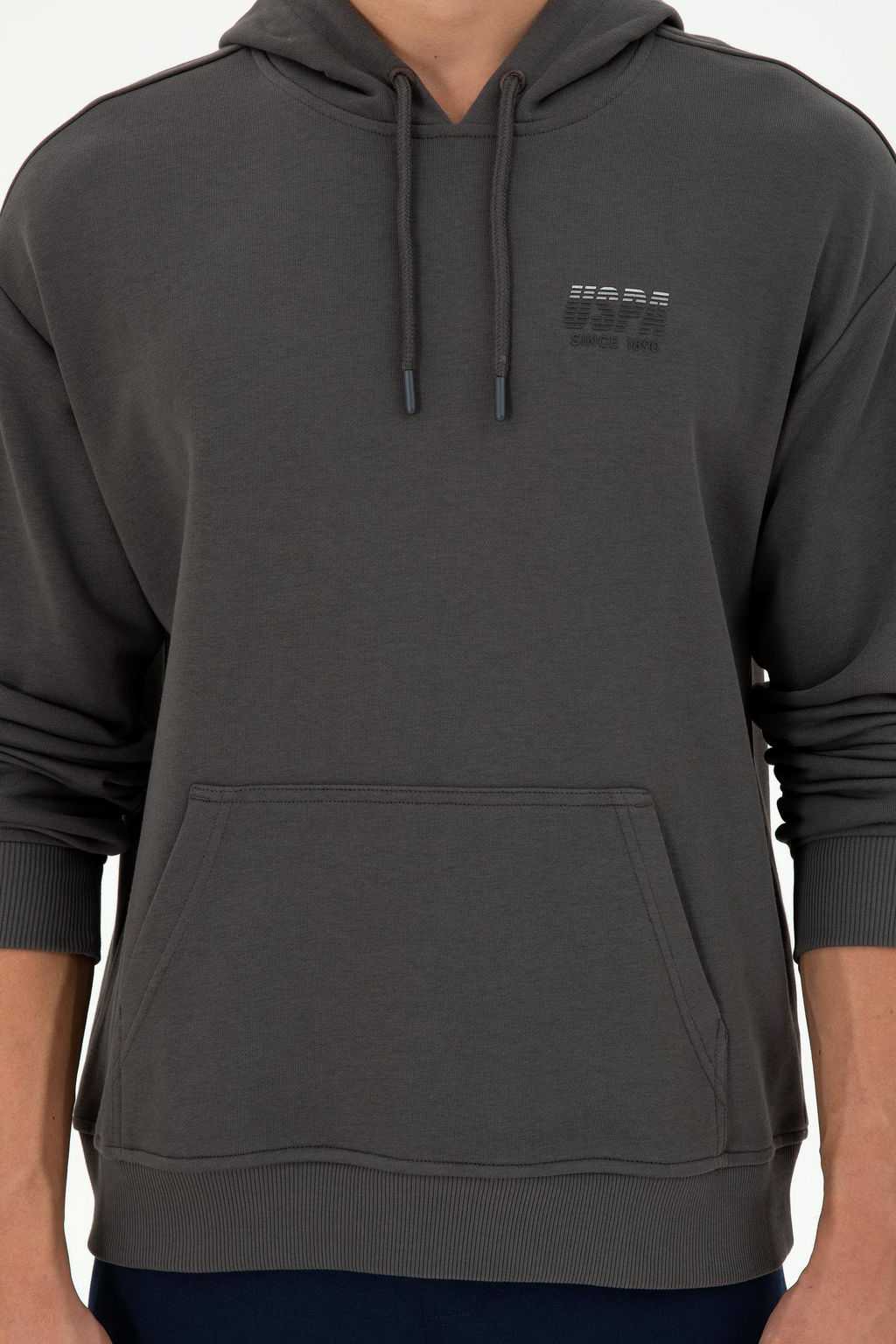 Мужской свитшот антрацитового цвета Неожиданная скидка в корзине - U.s. polo assn фото 6