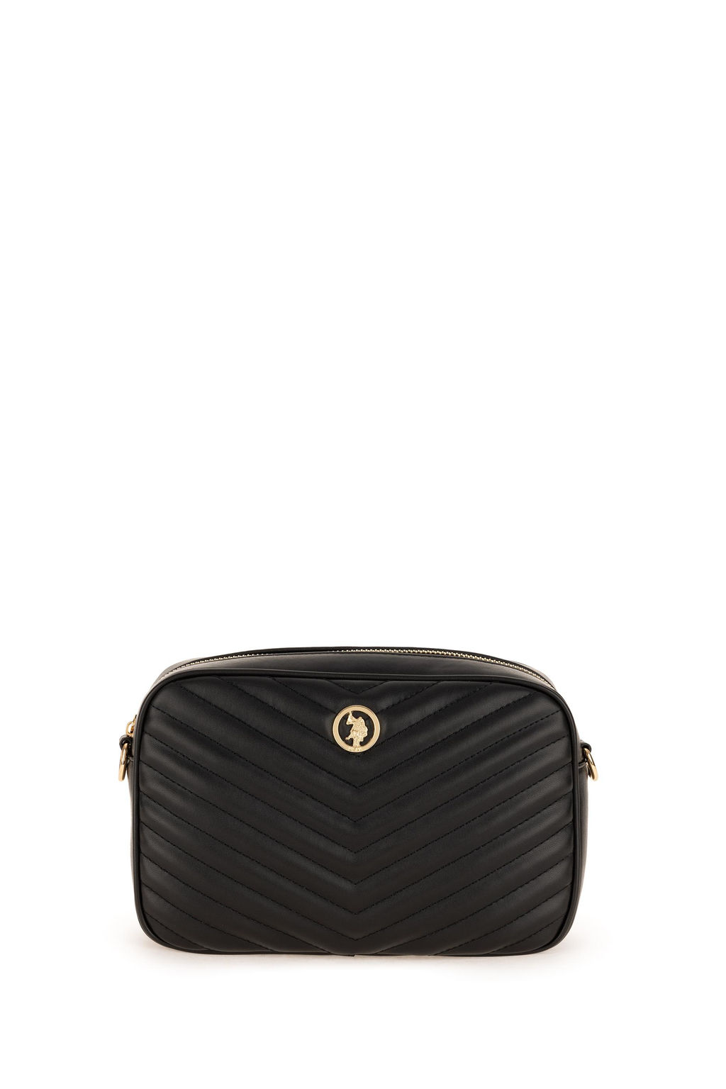 Женская черная сумка через плечо с ремешком-цепочкой Неожиданная скидка в корзине - U.s. polo assn фото 5