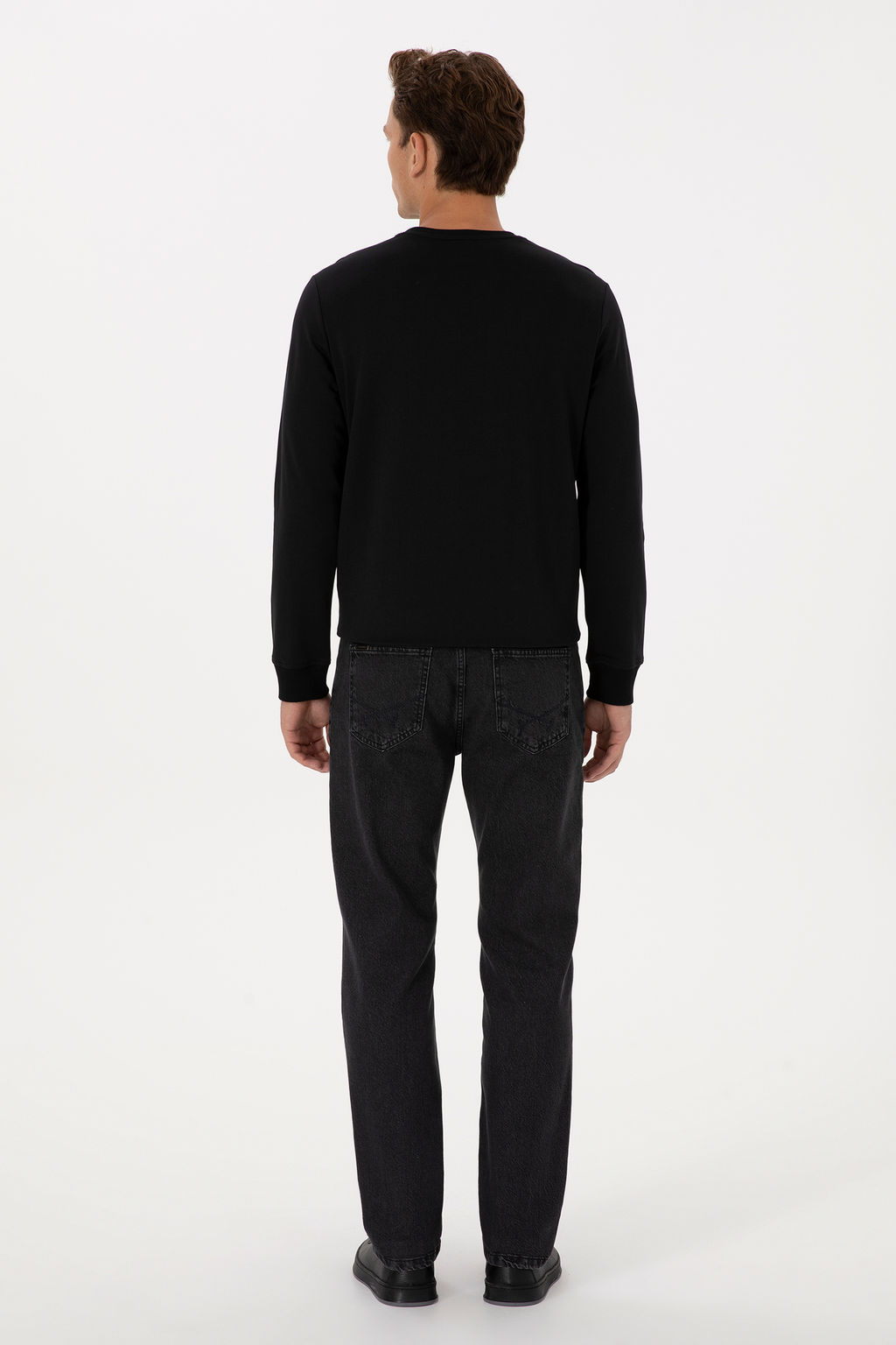Erkek Siyah Relax Fit Jean Pantolon - U.s. polo assn фото 10