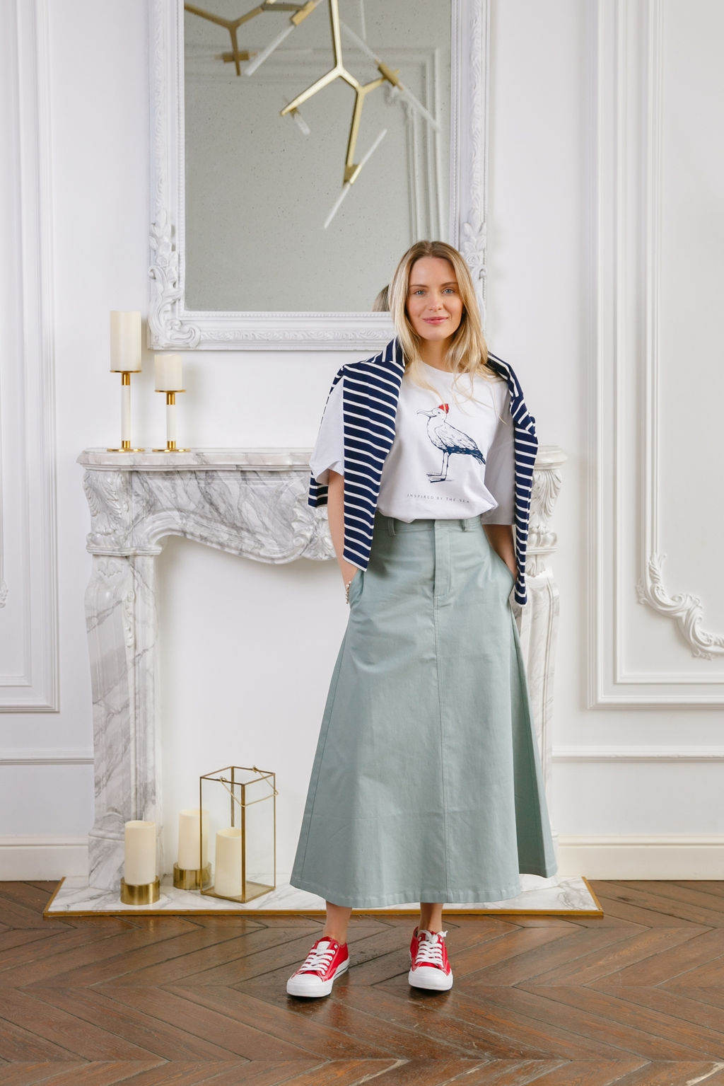 Футболка женская Sea Child - Captain's mate фото 14