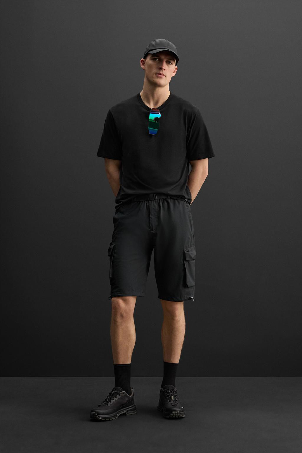 RELAXED FIT TRAINING T-SHIRT - Zara фото 17