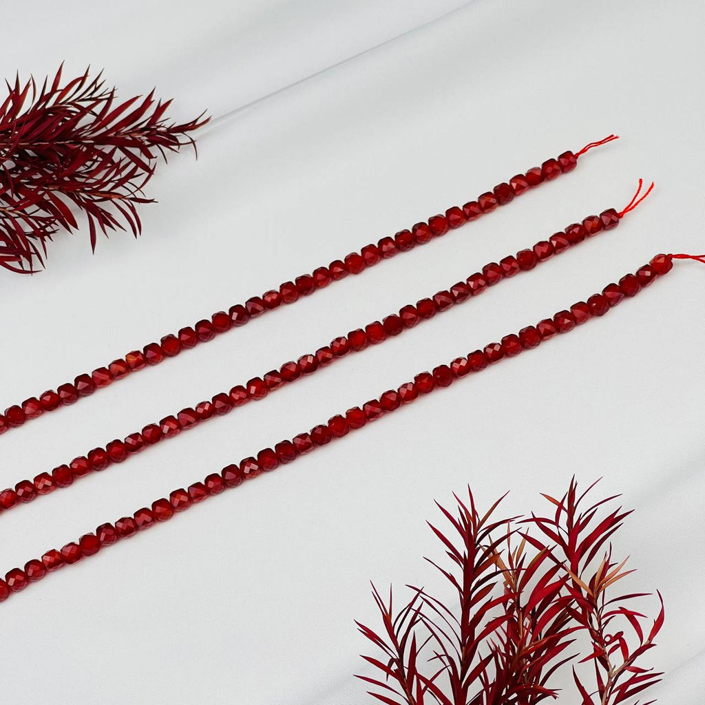 Бусины для украшений из Сердолика - Радуга самоцветов фото 3