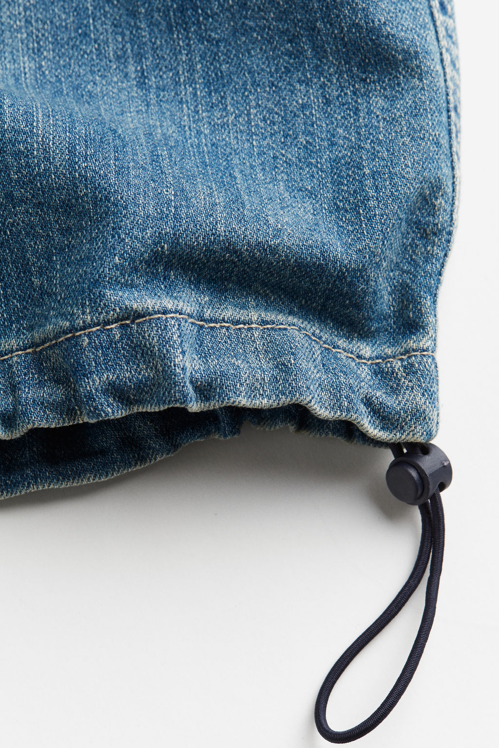Pantal?n parachute en denim - H&m фото 4