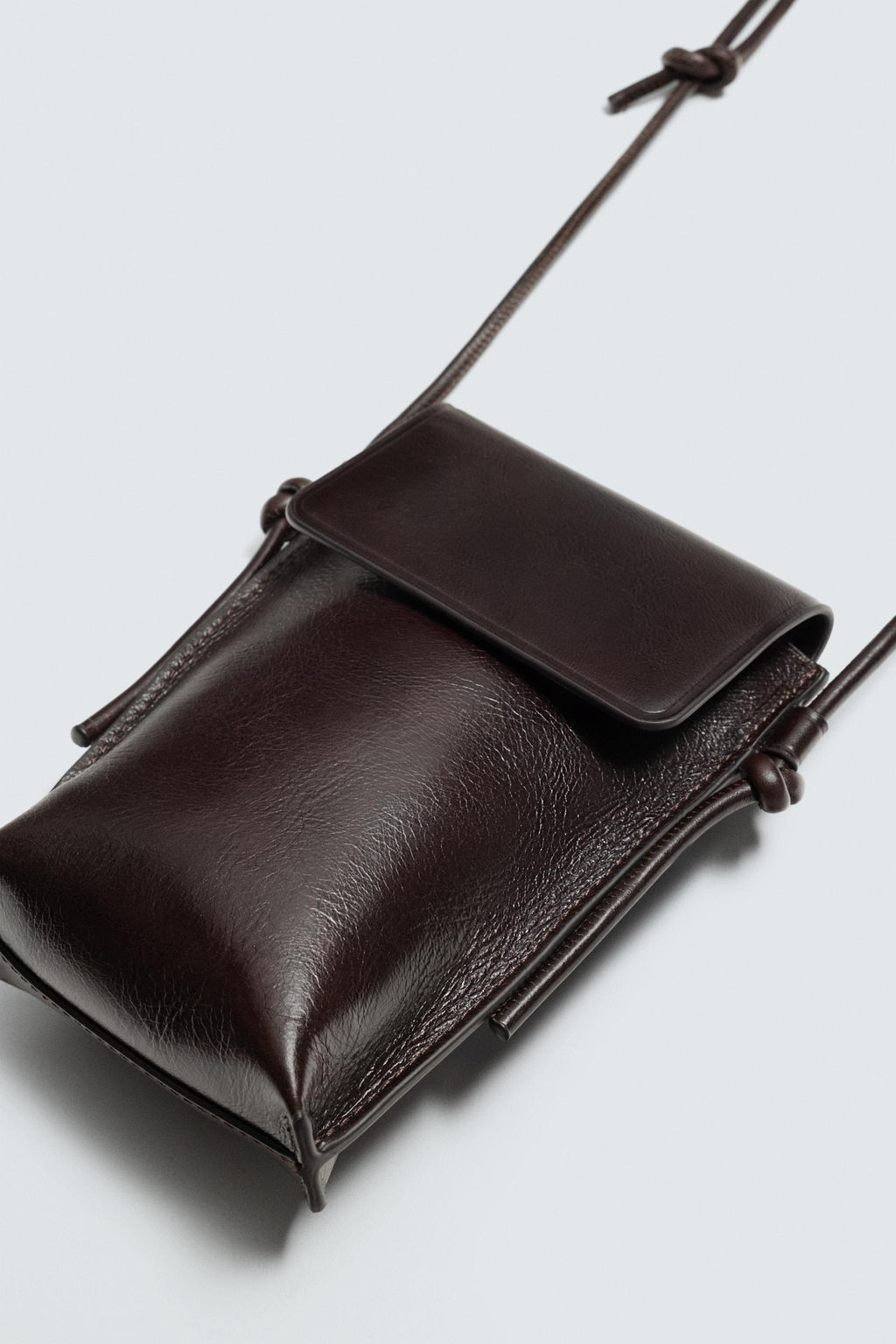 BANDOLERA PIEL / Marr?n - Zara фото 6