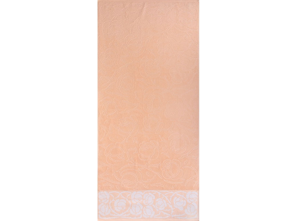 6с102.411ж1 Тенденция (1-неж.оранж) Полотенце махровое 67х150см