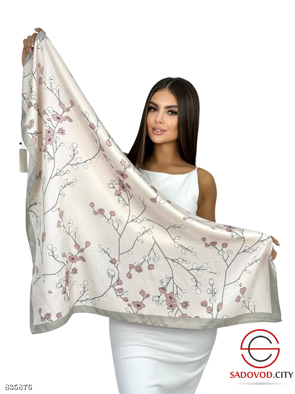 Платок женский с рисунком