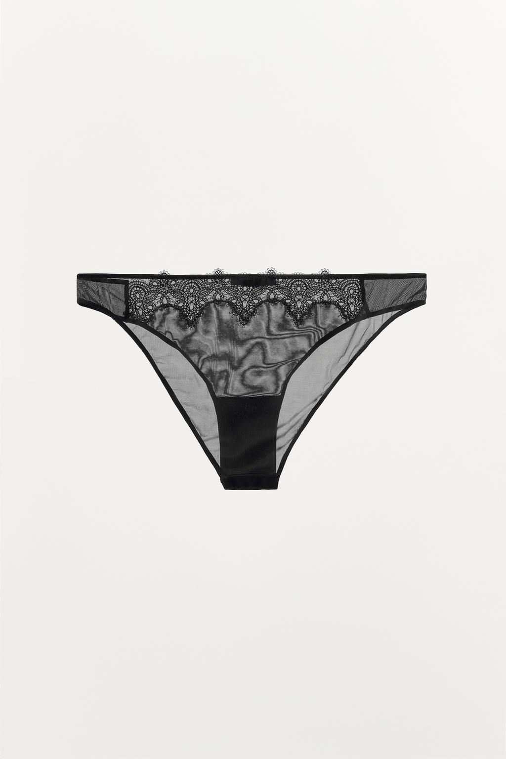 LACE MESH BRIEFS - Zara фото 2