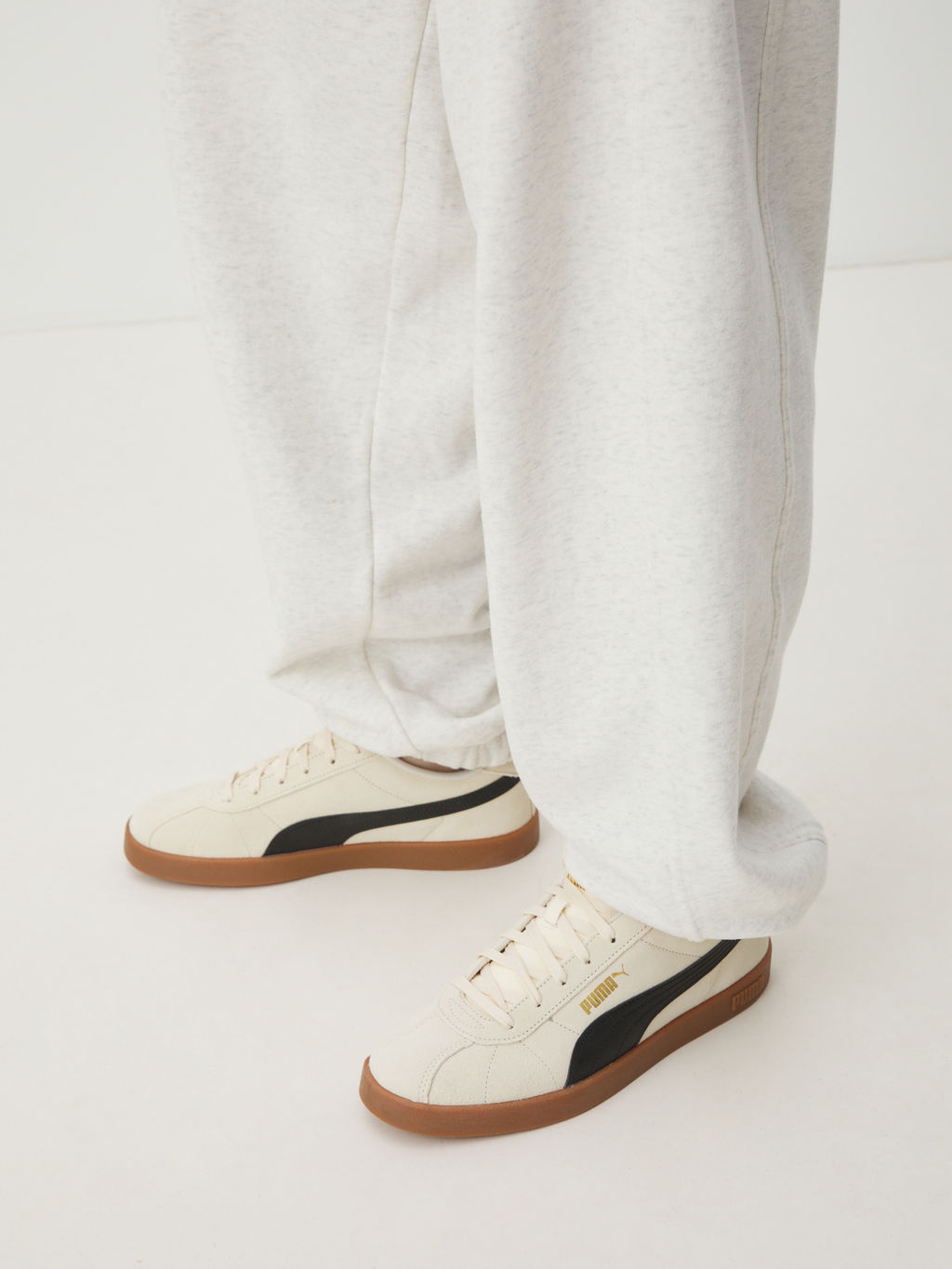 Кеды PUMA Puma Club II Артикул 4304507, молочно-бежевый
