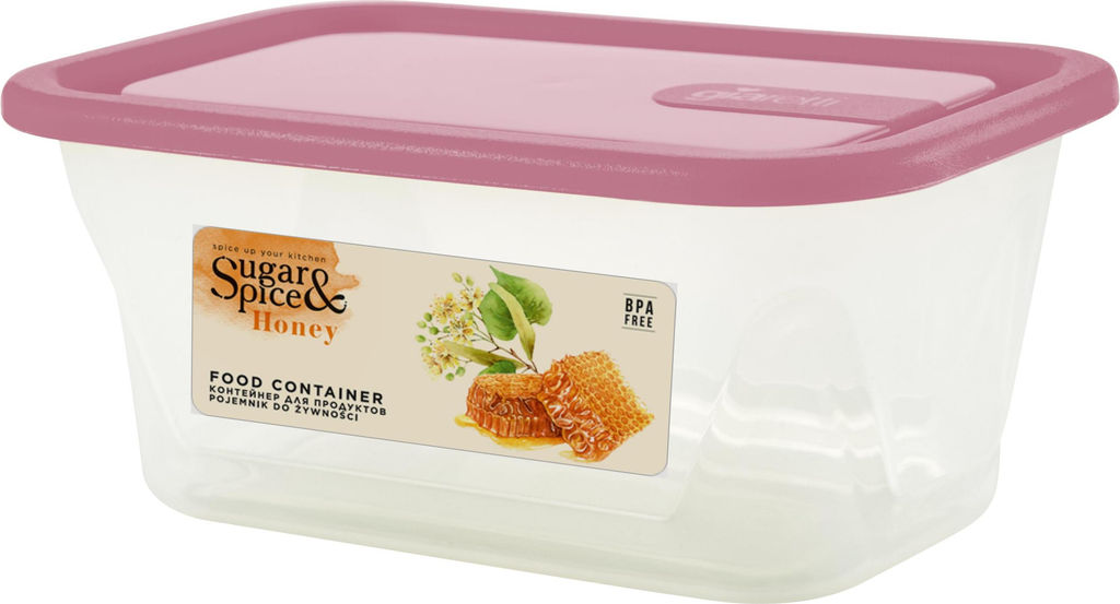 Контейнер д/продуктов Sugar&Spice Honey прямоугольный 0.2л арт.SE11011