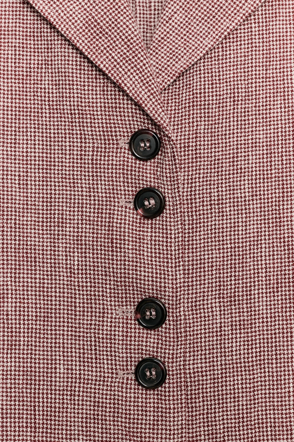 BLAZER CON LINO ZW COLLECTION / Granate - Zara фото 5