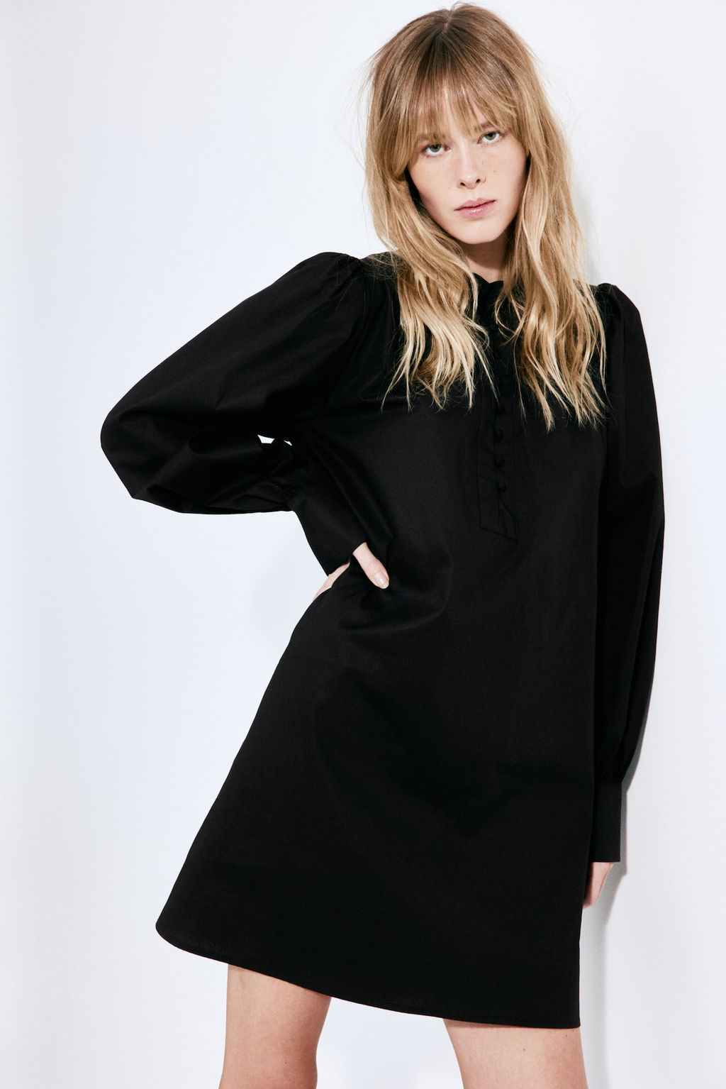 Vestido evase de algodon - H&m фото 2