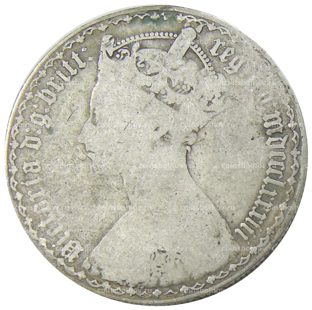 1 флорин 1883 года Великобритания