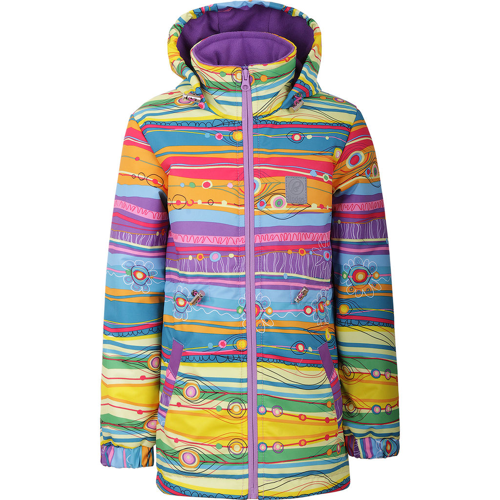 RODOS Куртка для девочки мембрана демисезон М-198 Ультрамарин  фото 58