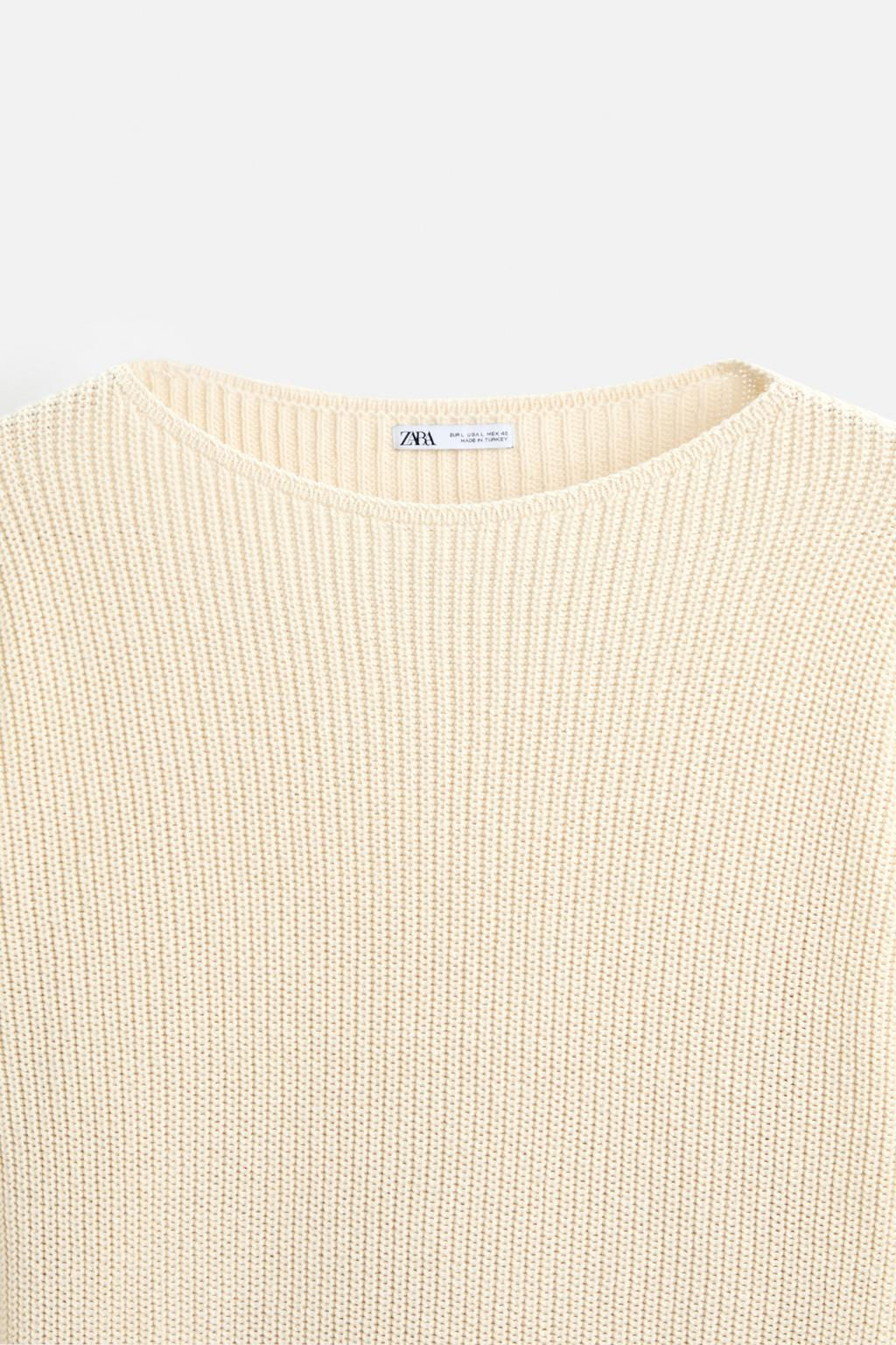 TEXTURED SWEATER - Zara фото 8