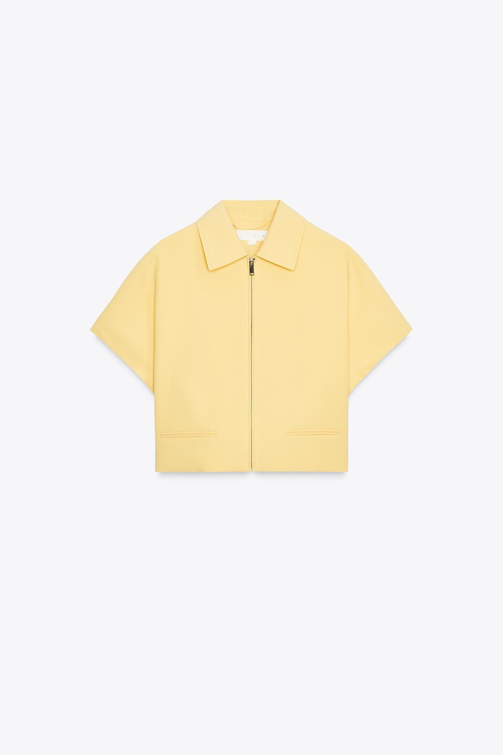 ZW COLLECTION CROPPED JACKET - Zara фото 22