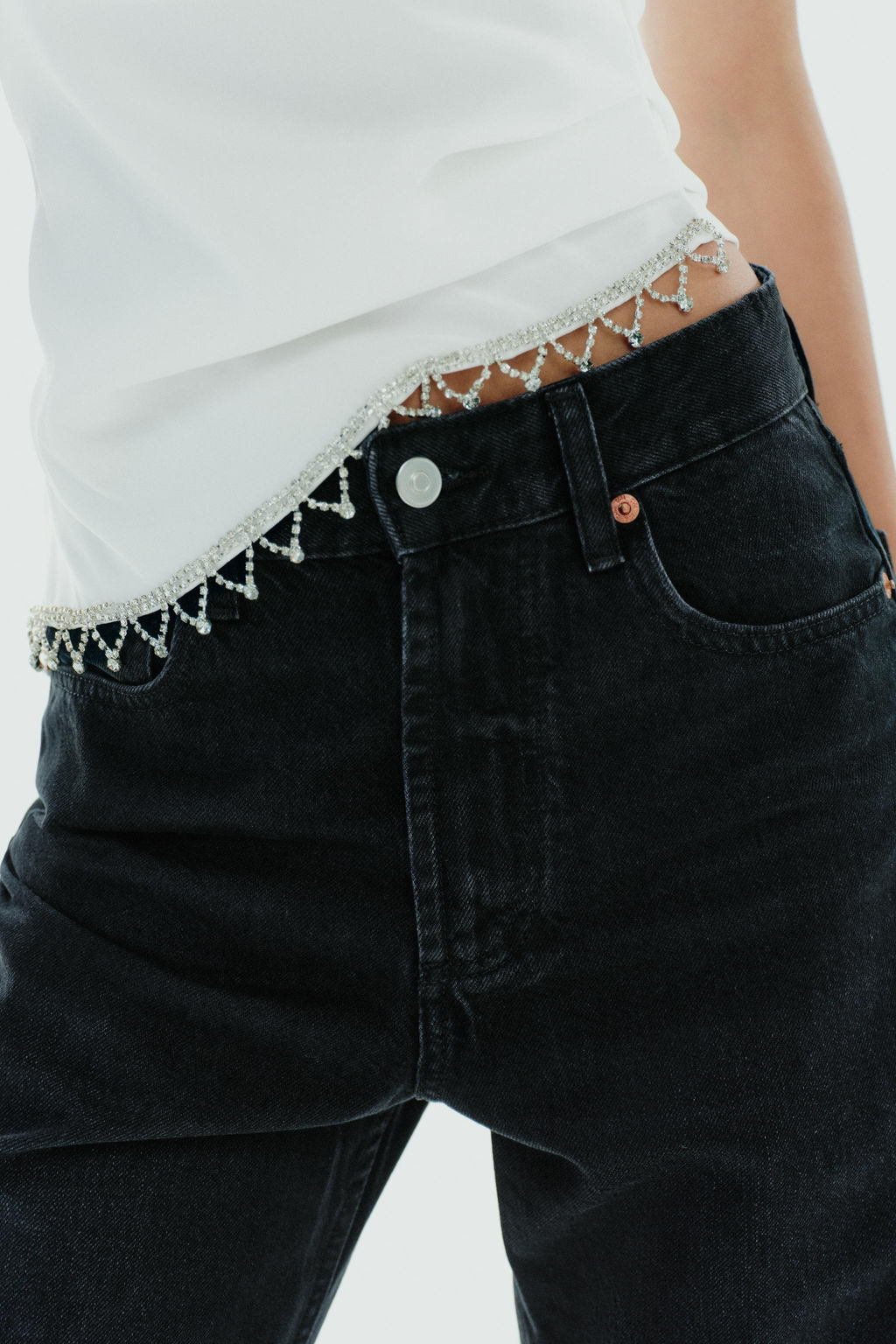 JEWEL STRAPLESS TOP - Zara фото 29