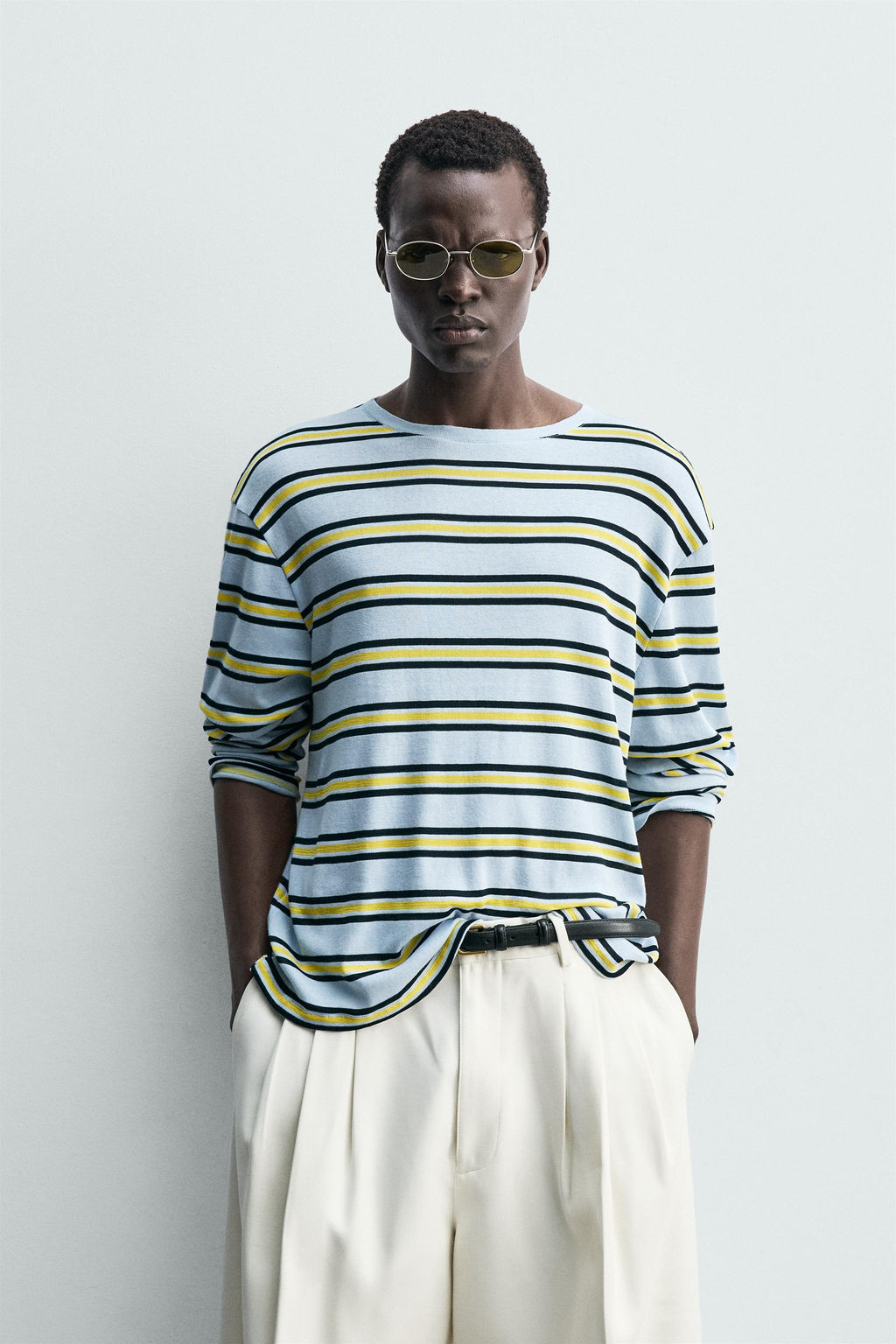 CAMISETA JACQUARD RAYAS / rayas