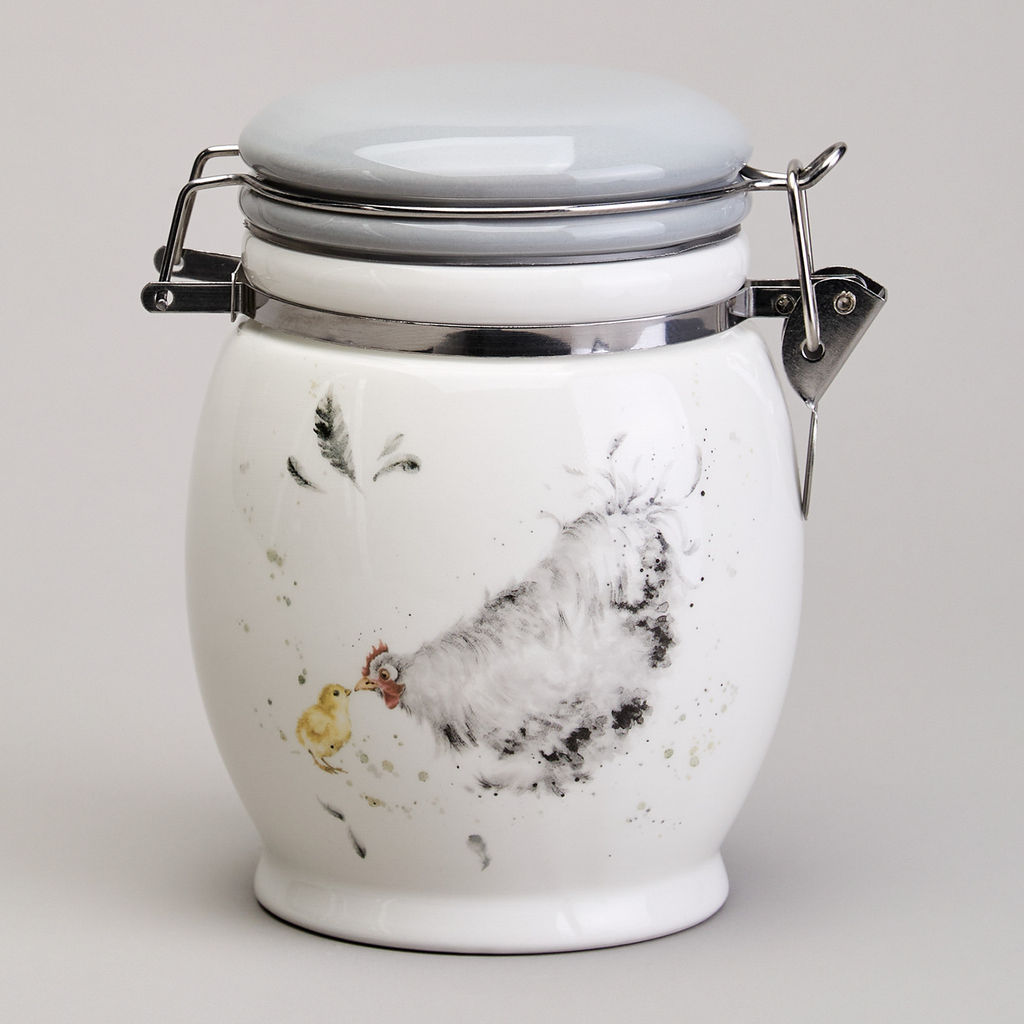 БАНКА LEFARD FUNNY HENS 11,5*15 СМ 700 МЛ (КОР=24ШТ.)