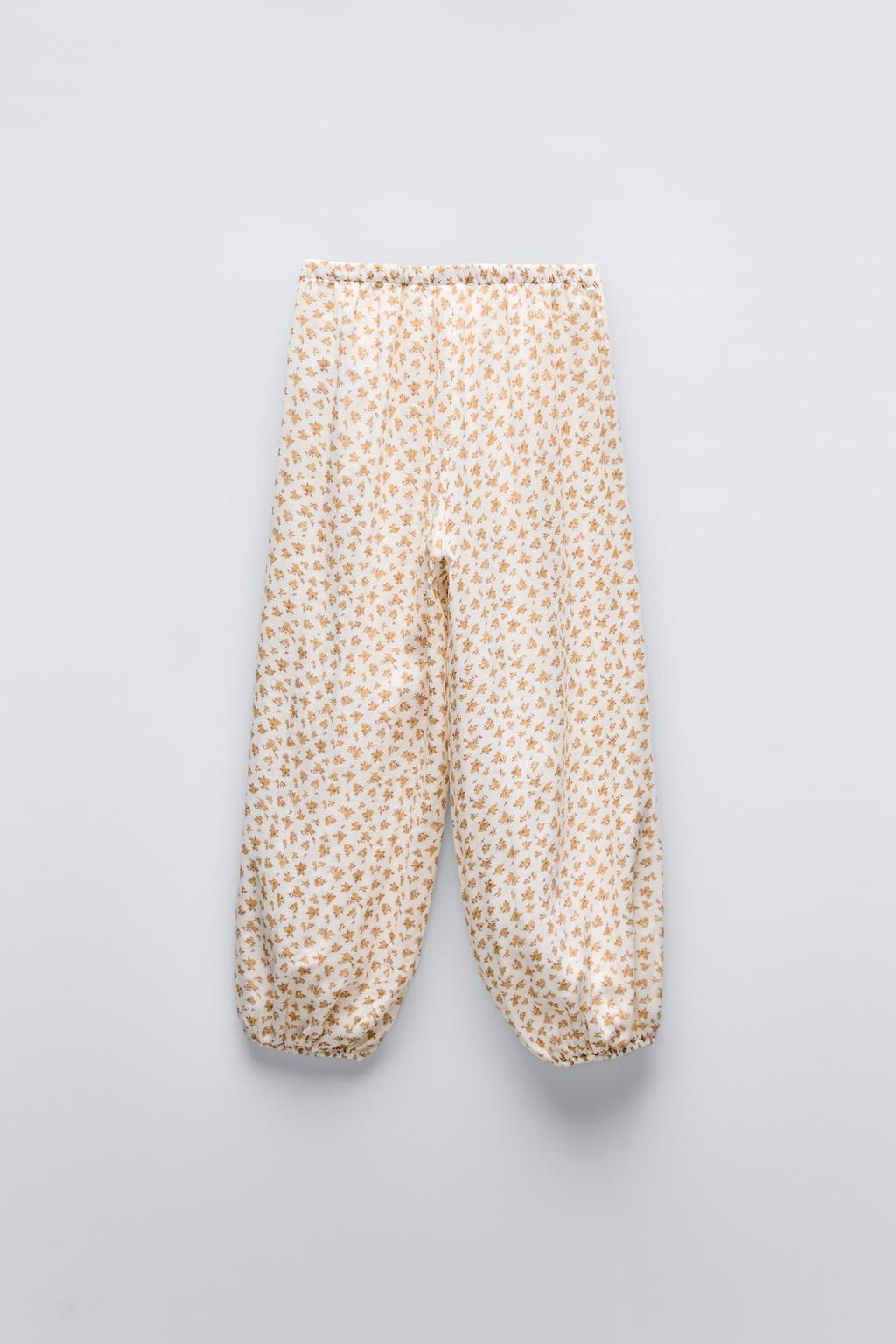 6-14 YEARS/ FLORAL PRINT PYJAMAS - Zara фото 6