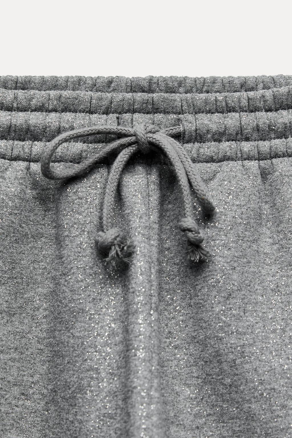 SHINY PLUSH TROUSERS - Zara фото 8