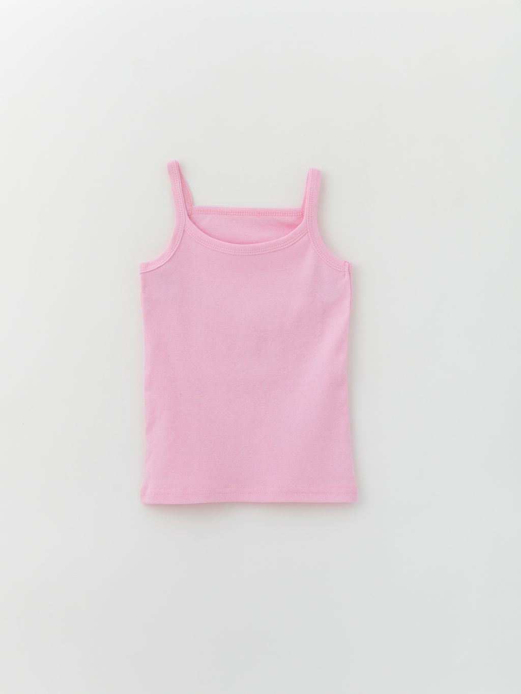 Майка для девочки из рибаны, розовый - Lesi kids фото 12