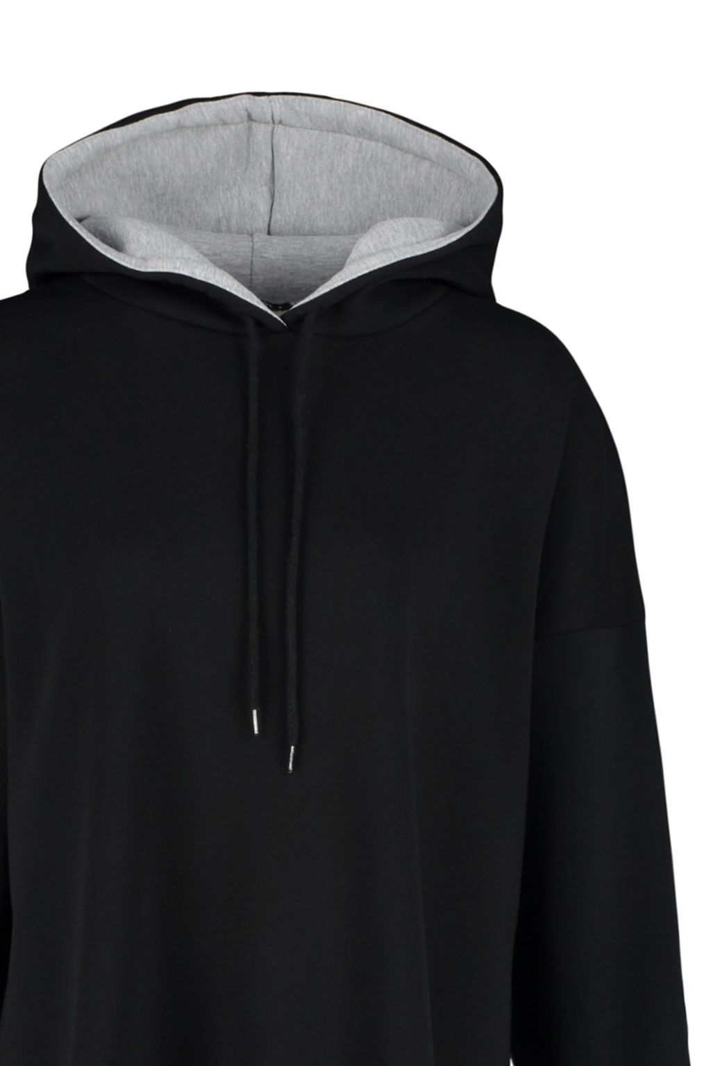 TRENDYOLMILLA Lacivert Renk Bloklu Genis Kal?p Ici Polarl? Orme Spor Sweatshirt TWOSS22SW0074  фото 15