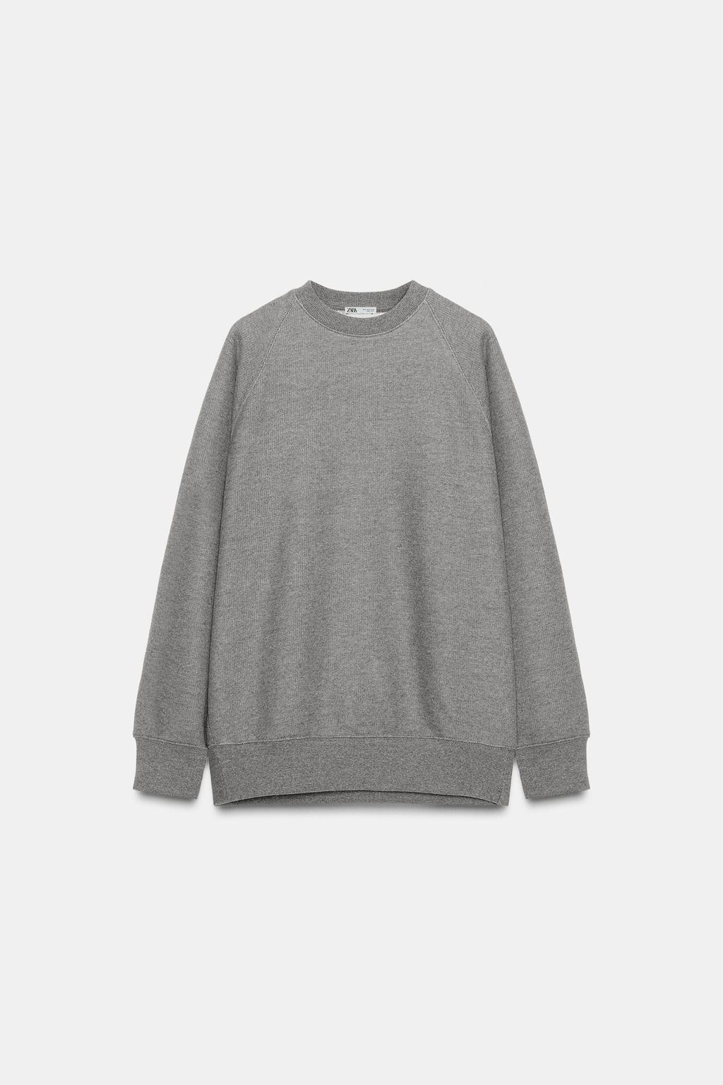 OVERSIZE RIB SWEATSHIRT - Zara фото 4
