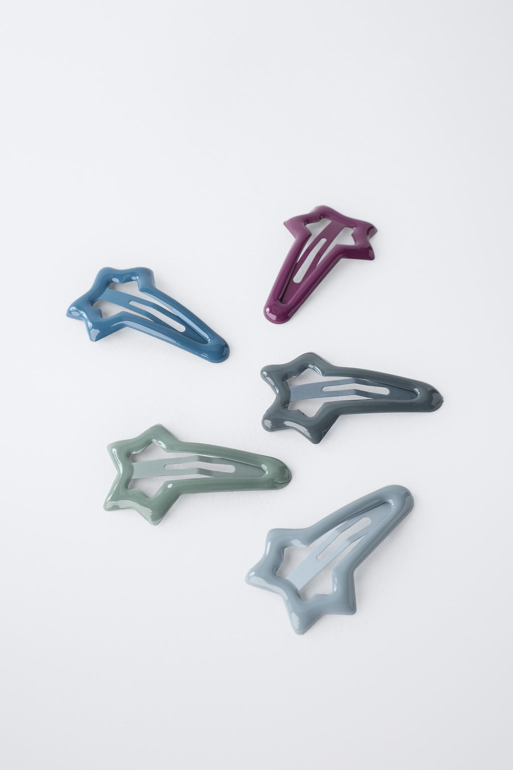 FIVE-PACK OF STAR HAIR CLIPS - Zara фото 2