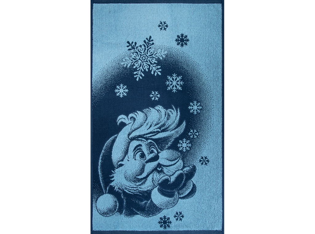 Полотенце махровое 6с103.412ж1 Морозко(джинс) 50х90см