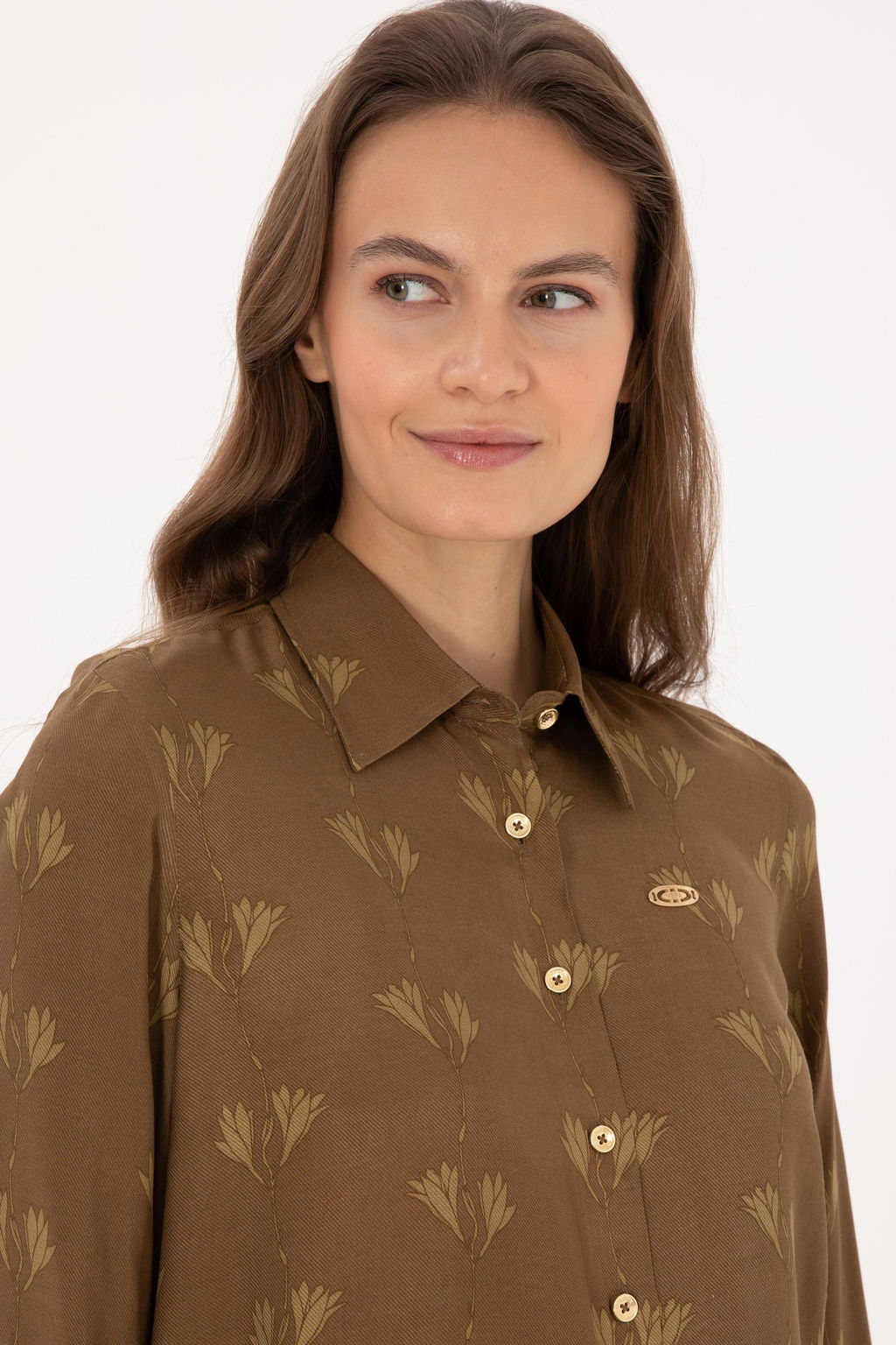 Kad_n Haki Uzun Kollu G_mlek - U.s. polo assn фото 2